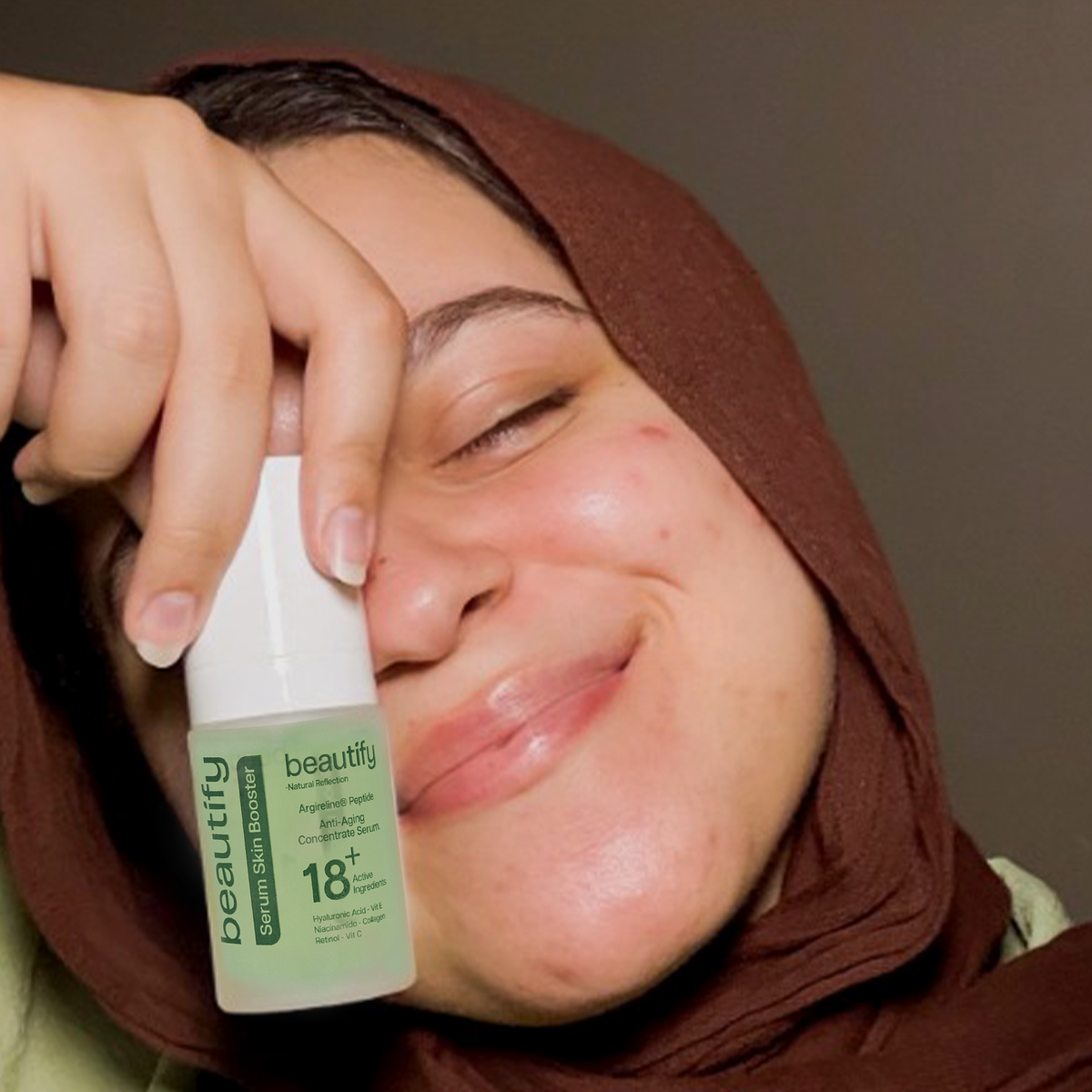 سيروم معزز للبشرة 18+ مكونات نشطة 30 مل (قطعتان)