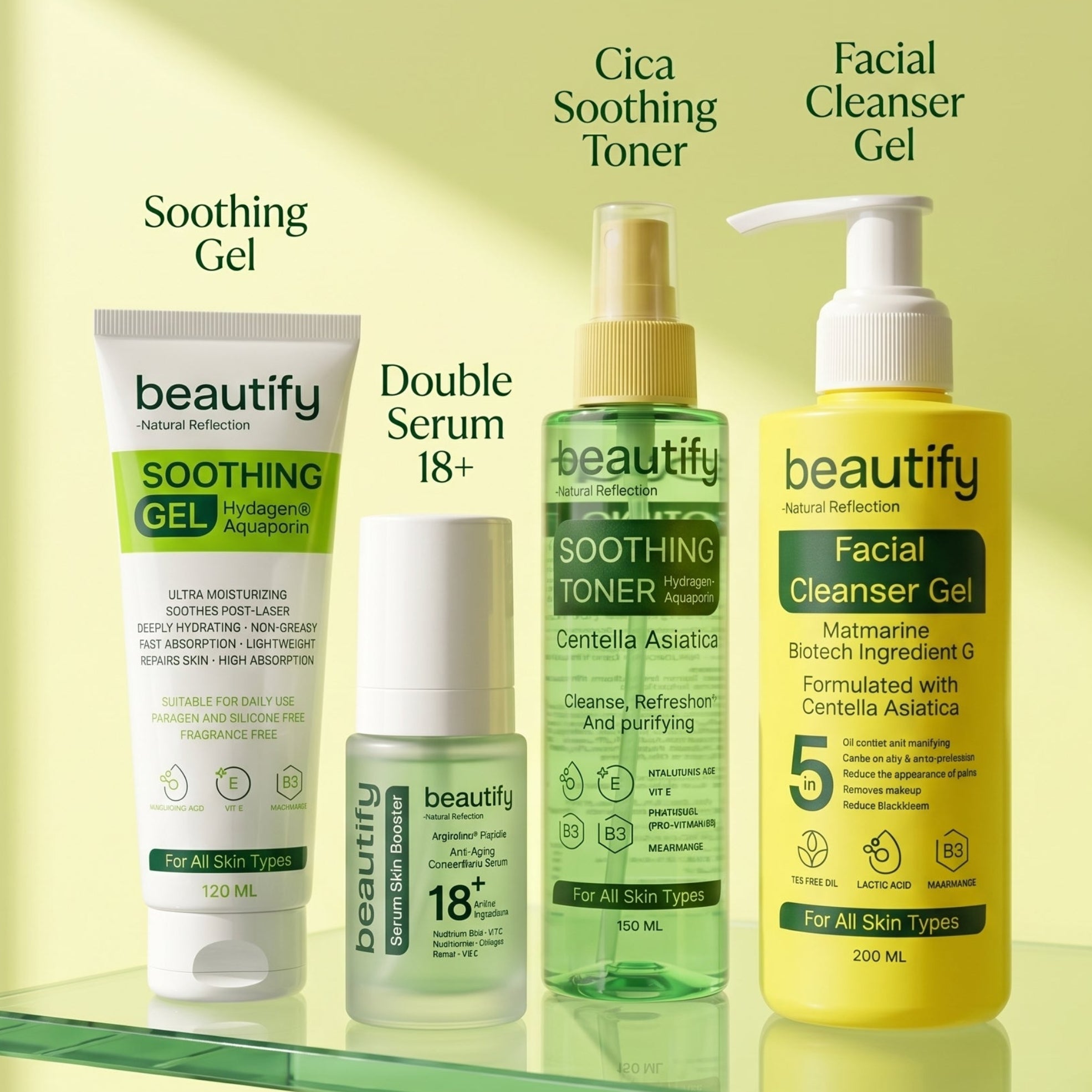 HYDRIFY Double Skin Booster 18+ Routine