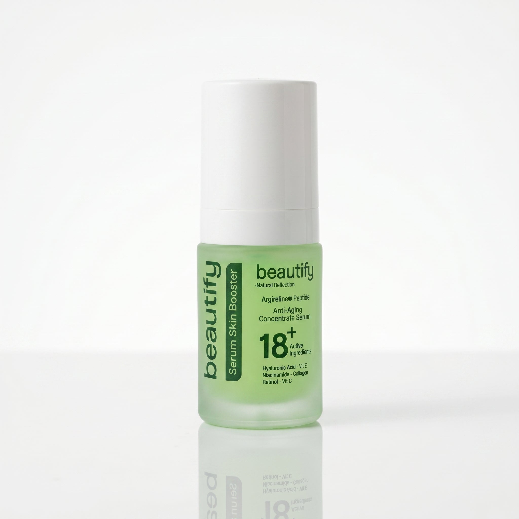SERUM SKIN BOOSTER 18+ Active Ingredients  30ML