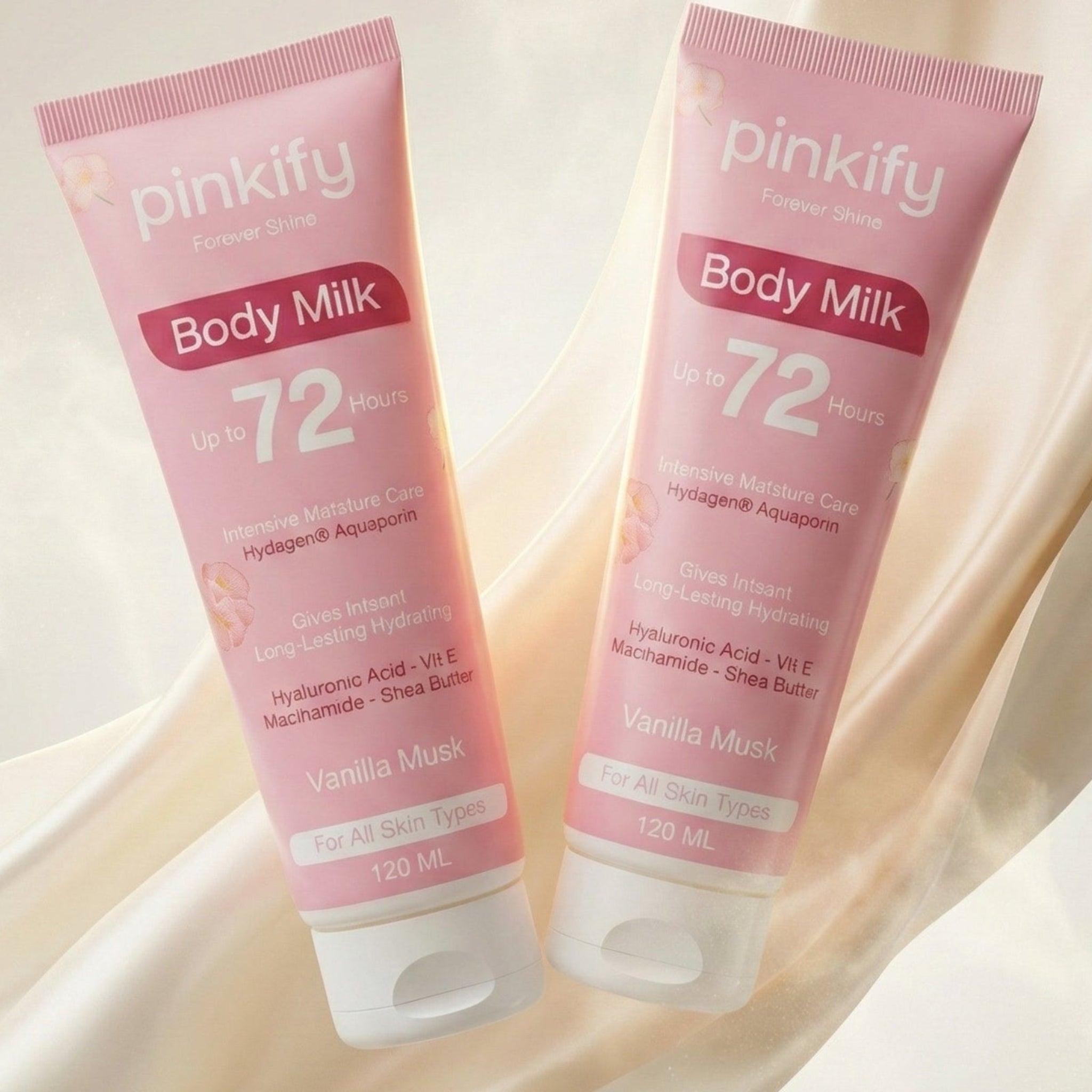 بدي ميلك مع معامل تاخير نمو شعر الجسم    120ML  ( عرض 2x عبوة ) 