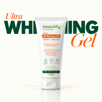 SUNSCREEN WHITENING ULTRA  GEL  SPF50+  UVA/UVB 60ML