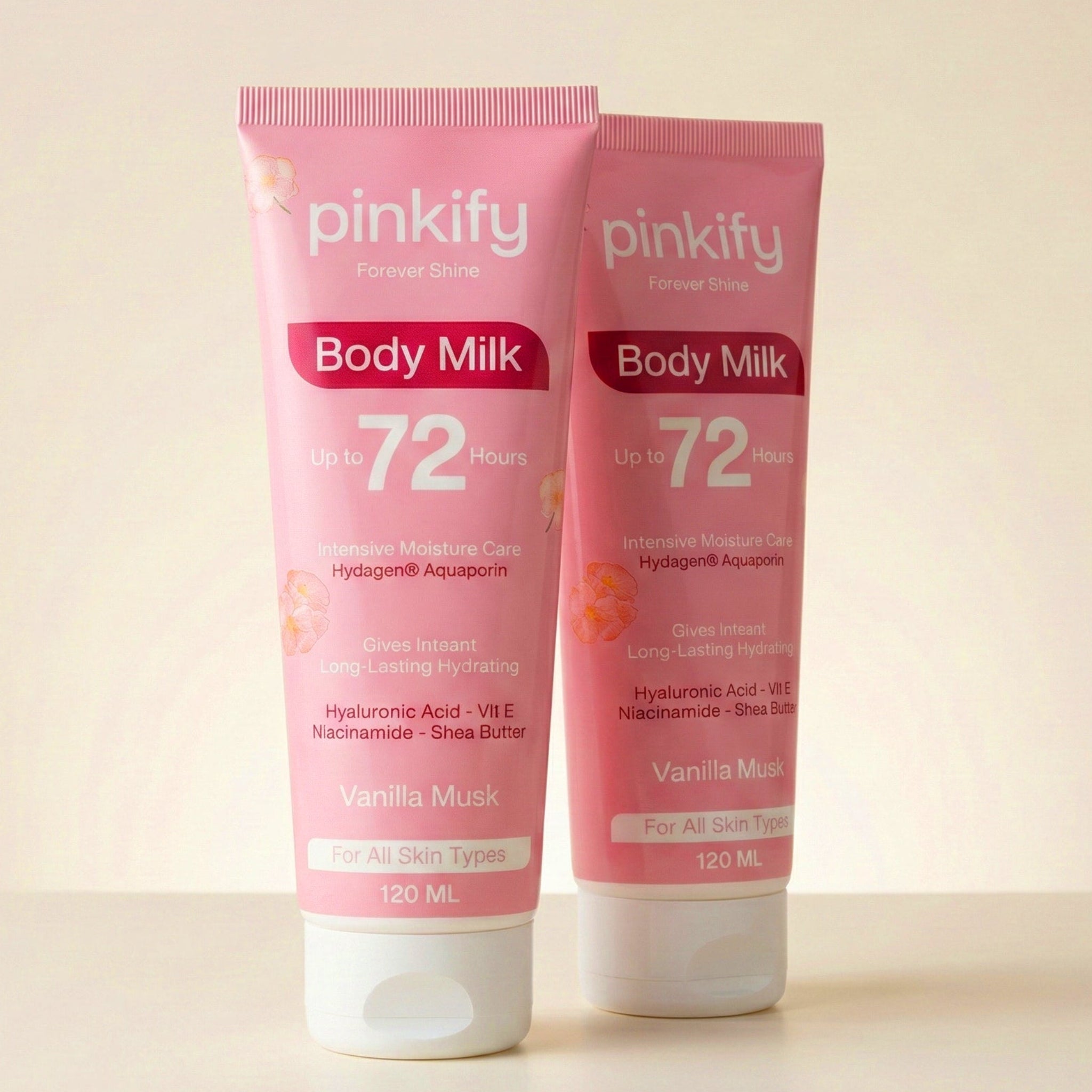 بدي ميلك مع معامل تاخير نمو شعر الجسم    120ML  ( عرض 2x عبوة ) 