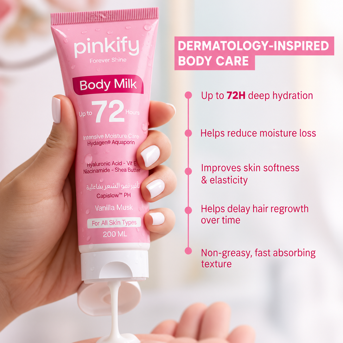 Body Milk Silky Touch  120ML