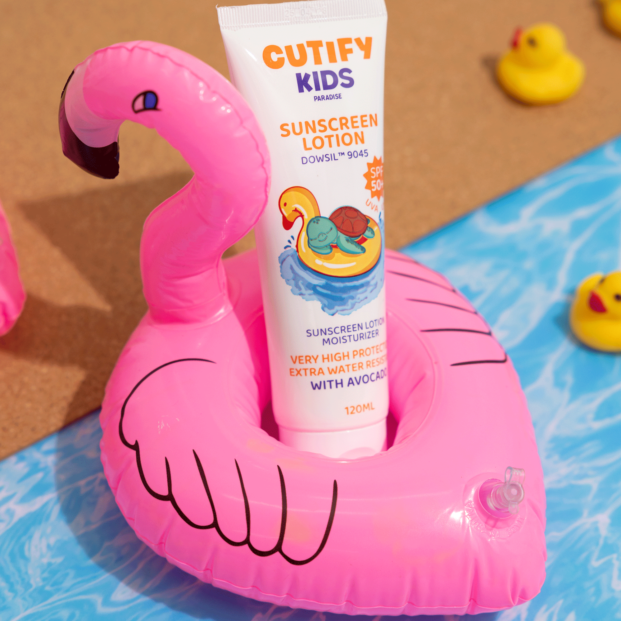لوشن واقٍ من الشمس للوجه والجسم  SPF50+ UVA/UVB - 120ML 