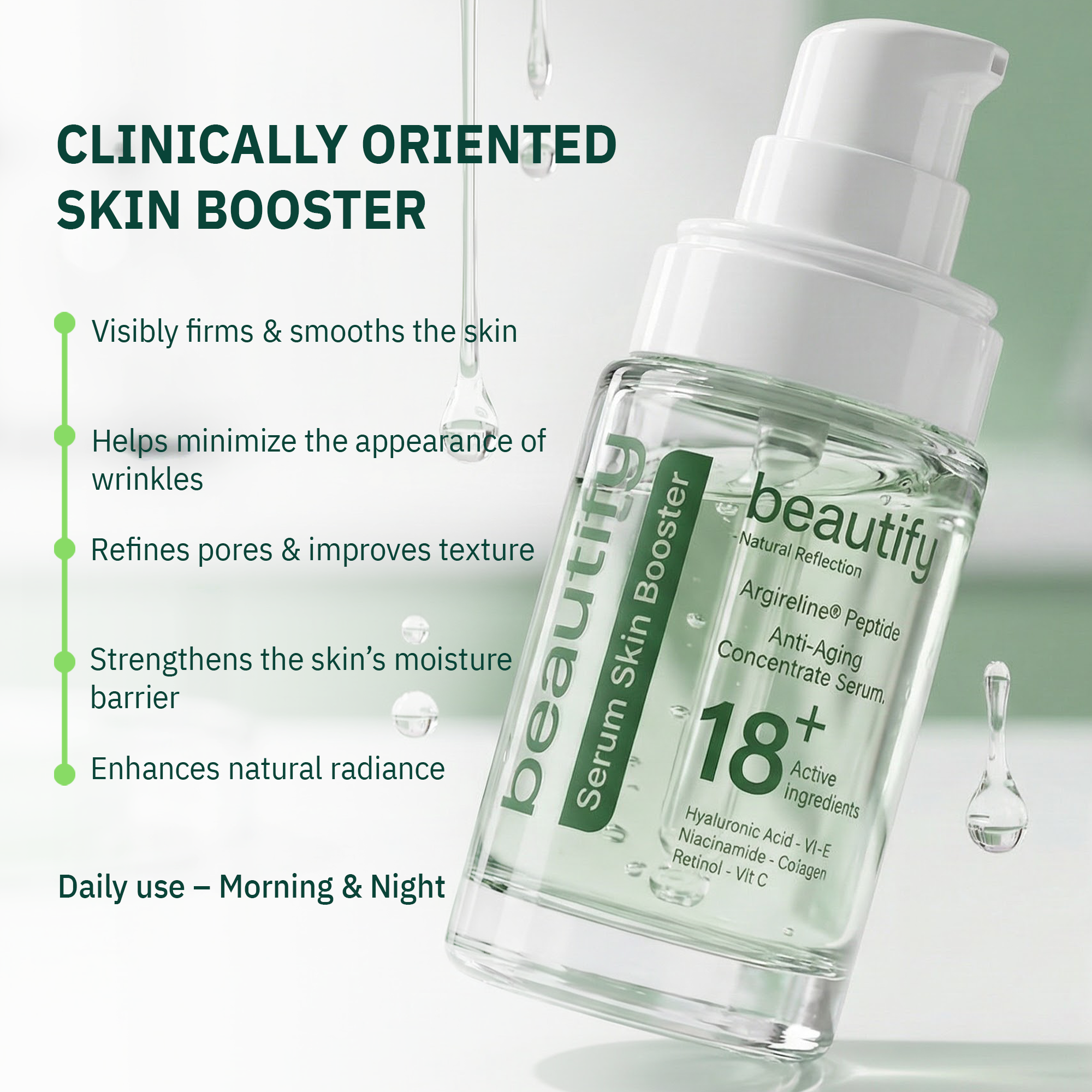 Cod Beautify SERUM SKIN BOOSTER 18+ 30ML – Beautify