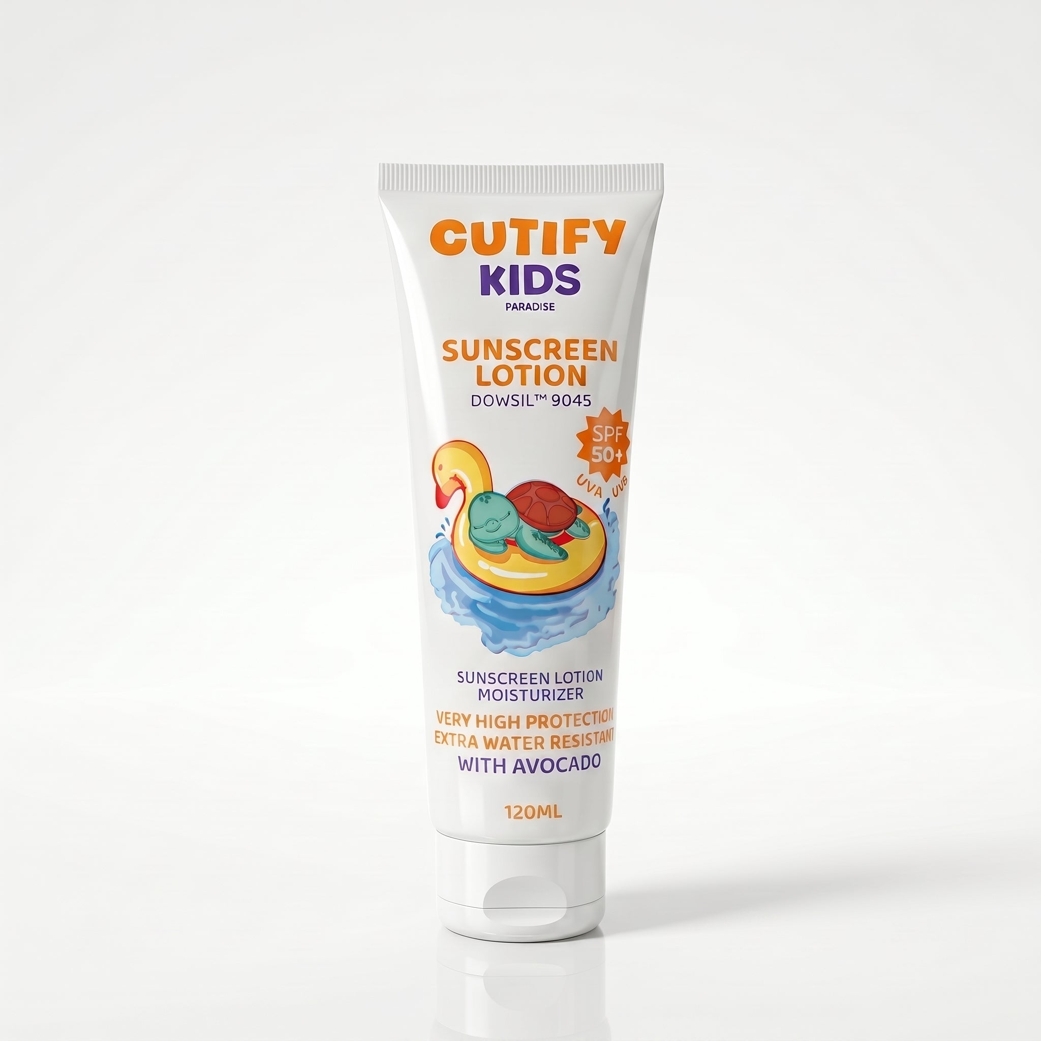 لوشن واقٍ من الشمس للوجه والجسم  SPF50+ UVA/UVB - 120ML 