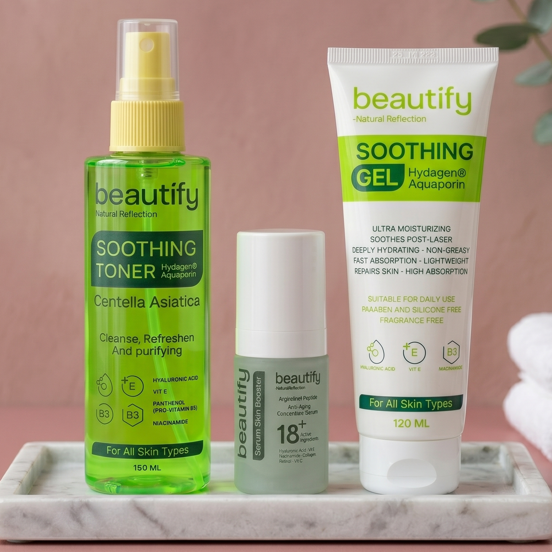 HYDRIFY Double Skin Booster 18+ Routine